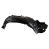 TRQ Front Right Inner Fender Liner Black Passenger Side Compatible