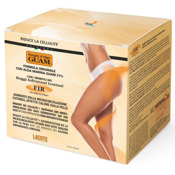 GUAM Anti-cellulite Infrared Body Wrap, Hot Seaweed Body Wraps for