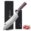 PAUDIN Meat Cleaver 8 Inch Butcher Knife, High Carbon Stainless