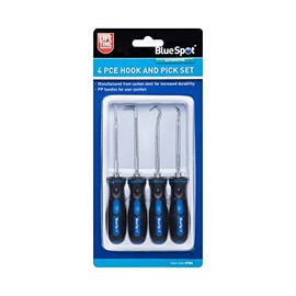 Blue Spot Tools 07955 4 Piece Hook and Pick Set