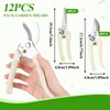 12 Pcs Garden Shears Flower Scissors Pruning Shears Floral Garden