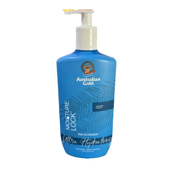 Australian Gold MOISTURE LOCKING TAN EXTENDER Lotion 16 oz With