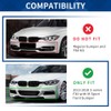 XPHAZZ Front Lip Compatible with 3-Series Sedan M-Sport Package (Gloss