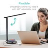 iHome Desk Lamp with Charging Station, Reading Light with Wireless