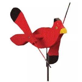 Amish Handmade CARDINAL WIND SPINNER Amish Handmade Whirlybird Weather Resistant Whirligig USA