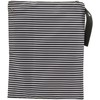 Skip Hop Bolsa Impermeable Húmeda-Seca, Raya Blanco Y Negro