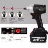 Unbranded Cordless Electric Impact Wrench Gun 1/2" High Power Driver
