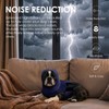 AOFITEE Dog Thunder Jacket with Hood, Breathable Medium Dog Anxiety