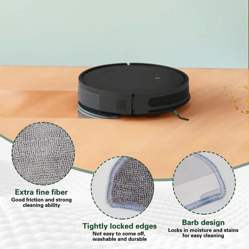 VIEWALL - Juego de 6 trapos compatibles con iRobot Roomba