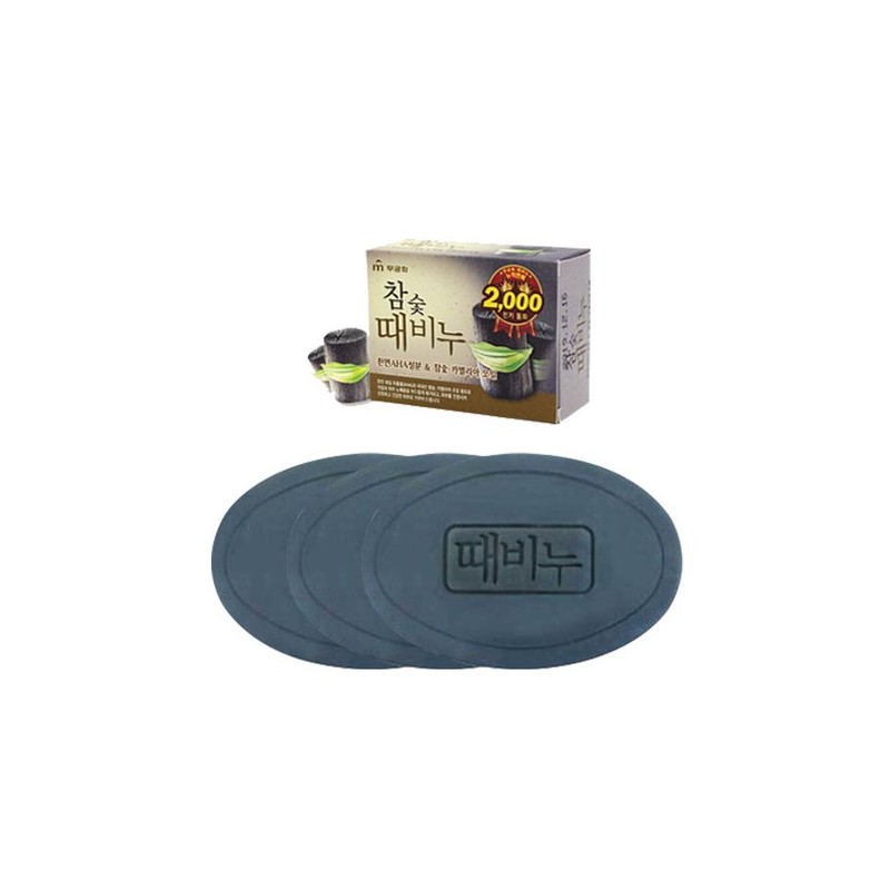무궁화 때비누 3개 세수비누 Mugunghwa Cleansing Soap 3 Pieces
