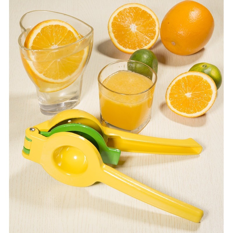 FUKTSYSM Lemon Squeezer - New Top Metal Citrus Squeezer 2