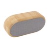 Wooden Alarm Clock Digital Voice Control LED Glowing USB Plug