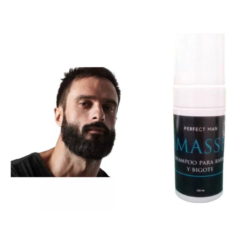 Shampoo Para Barba Anticaspa Con Bergamota Para Crecimiento