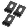 Metal Base Clips, 10Pcs Base Clips Hook Fixings Attaches Aluminium