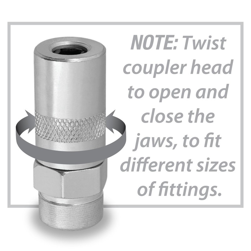 Performance Tool W54214 1/8 -Inch Grease Gun Seal Off Adapter