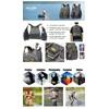snowzhi Versatile Multi-Pocket Fishing Vest with Detachable Backpack - Breathable,