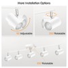 BoostArea Track Lighting Fixtures Ceiling, 5 Light White Track Light