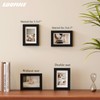 Egofine 4x6 Set of 6, Made of Solid Wood Covered