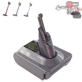 New Version V8 V7 Battery Adapter for Makita 18V Lithium Battery Convert to Replace for Dyson V8 V7 Battery, Work for Dyson V8/7 Series Vacuum Cleaners V8/7 Animal V8/7 Absolute V8/7 Motorhead