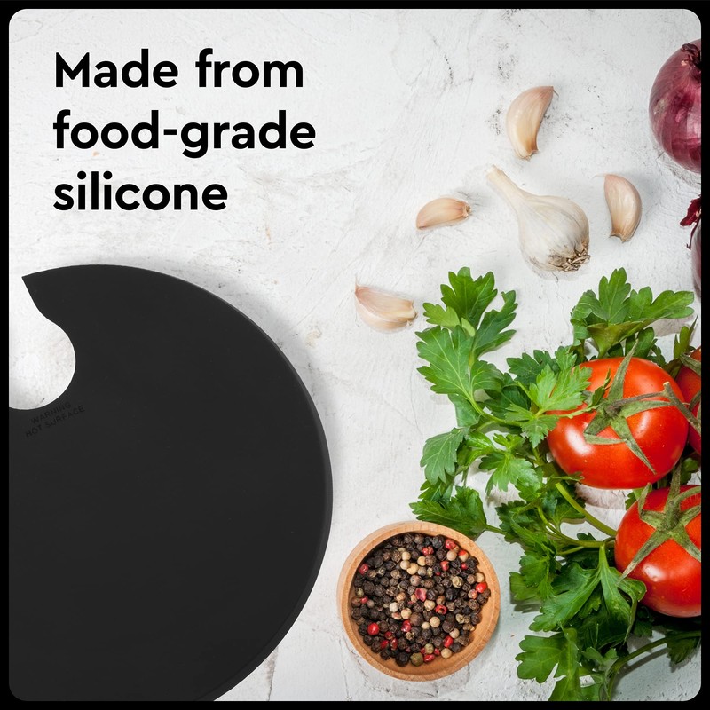 IMPRESA Sous Vide Silicone Lid for Precision Cooking Compatible with