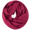 Gloop 01122-01123-P Women's Elegant Plain Loop Scarf, Tube Scarf, Plain