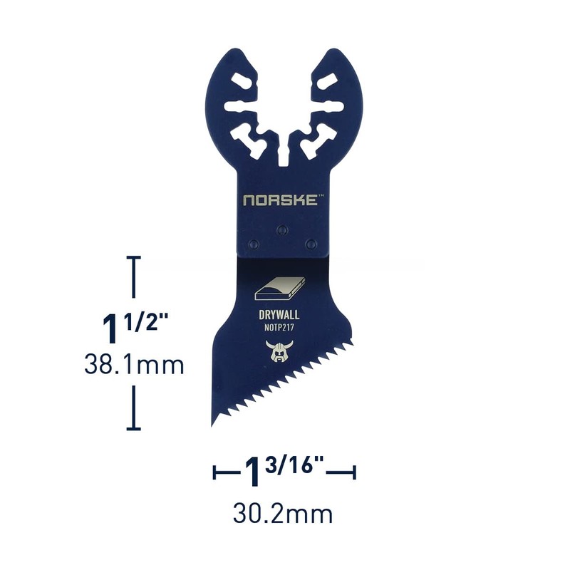 Norske Tools NOTP217 Oscillating Multi Tool Accessory Blade Universal Fit