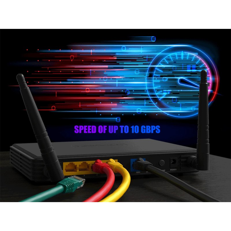 Cable Leader 6ft Cat6 UTP Ethernet Network Patch Cable Snagless
