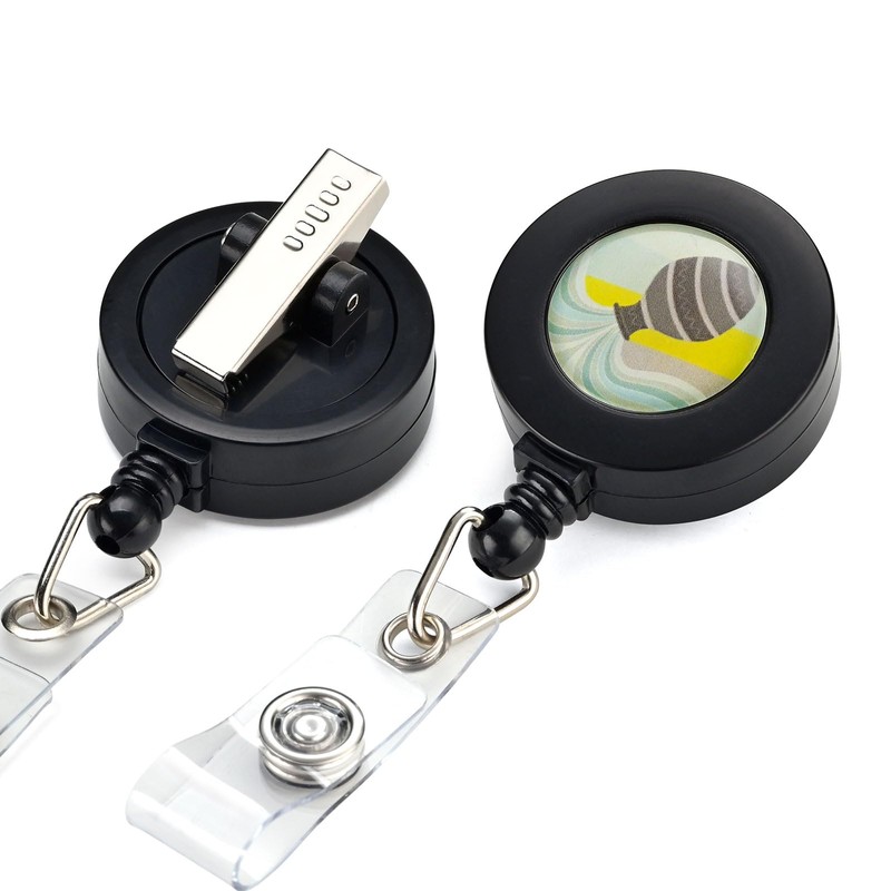 Fledomx Retractable ID Card Badge Holder Reels - Zodiac Constellation