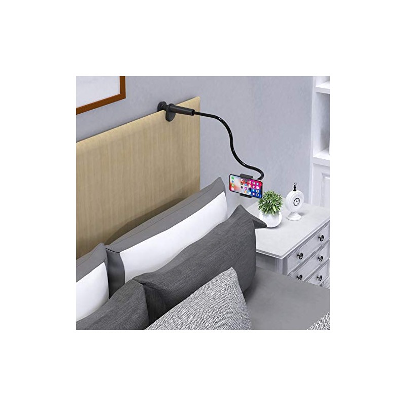 Soporte para Teléfono de Cama con Cuello de Cisne –