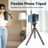 10‘’ Octopus Flexible Tripod with 1/4" Screw, Quick Release Plate