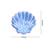 Mouse Wrist Rest Cute Seashell Shape Transparent Small Lightweight Gel