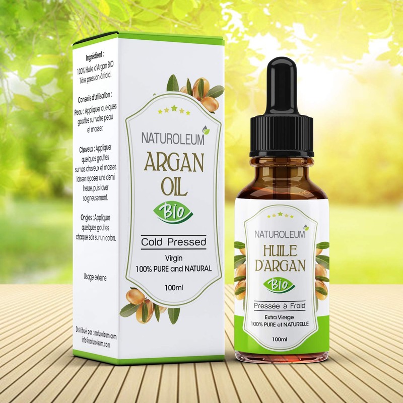 Organic Vegetable Oil, Cold Pressed - Pure and Natural -