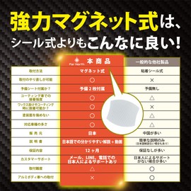 Far North Door Handle Protector for Cars, [Magnetic] Universal Car Anti-Scratch Protection Door Handle Protector Carbon Door Handle Protection Cover Door Knob Guard Scratch Protection Film 4 Magnets +