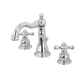 Kingston Brass FSC1971AX American Classic Widespread Bathroom Faucet, 11 x 6 x 5.19, Polished Chrome