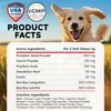 OKKÖBI Anal Gland Chews 150Pcs - Constipation Relief for Dogs