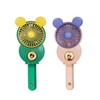 LACOVIA Cute Mouse Misting Mini Fan, Handheld Portable USB Rechargeable