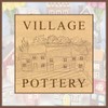 Shudehill Giftware Village Pottery Pub Tealight Collection - Crown, Red