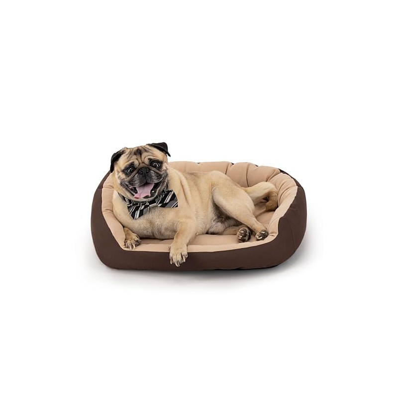 Cama para Perro, Resistente, Confortable, con Relleno Suave, Medidas y