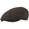 Men's Winter Flat Cap with Ear Flaps, Made from 100