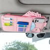 Car Sun Visor Organizer – Multi-Pocket Storage Holder for Bills,