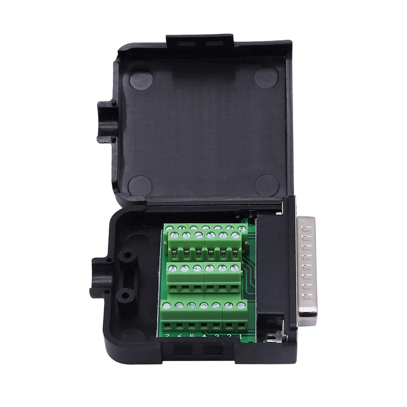 CERRXIAN DB25 Adapter RS-232 Serial Port DB25 Male