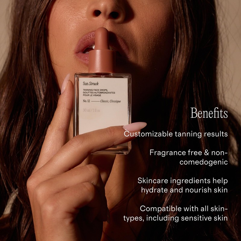 + Lux Unfiltered N°12 Sun Struck Bronzing Face Tanning Drops