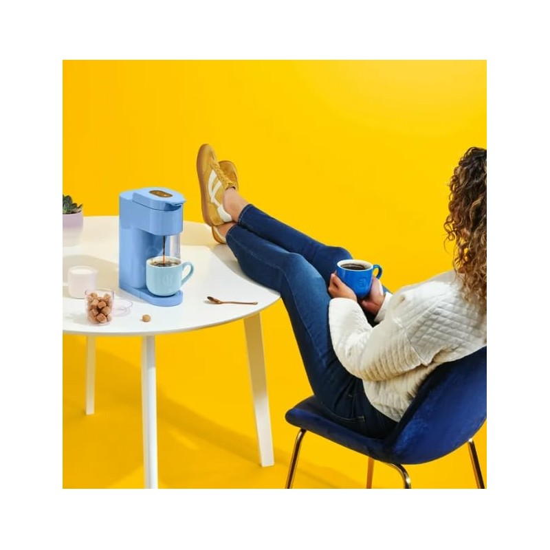 Keurig K-Express Essentials Single-Serve K-Cup Pod Coffee Maker (Bluebell)