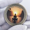 Upon Awakening Challenge Coin Sobriety Chip AA Recovery and Motivation