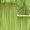Exporthub Beautiful Green Color Threads String Curtains - 4X7 Feet,