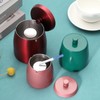 QUARKZMAN Ashtray with Lid, Stainless Steel Windproof Ashtray for Home,