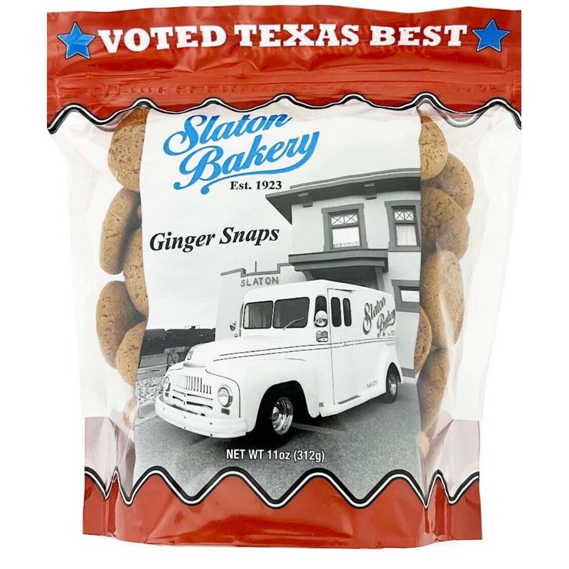 Slaton Bakery 2 Slaton Bakery Homemade Ginger Snaps 11 Oz