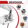 Esakoya Brake Line Flaring Tool Kit with 5 Adapters, Flare