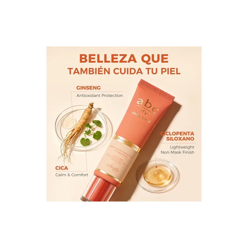 Abcify Base Maquillaje Liquido Superstay Todo El Día Matte