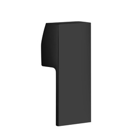 gotonovo Bathroom Shower Single Lever Handle Replacement Lavatory Part Accessory 35 mm Matte Black